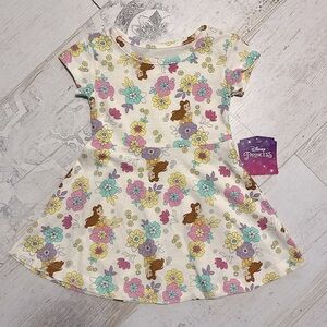 Disney Belle knit dress baby girl size 12M NWT